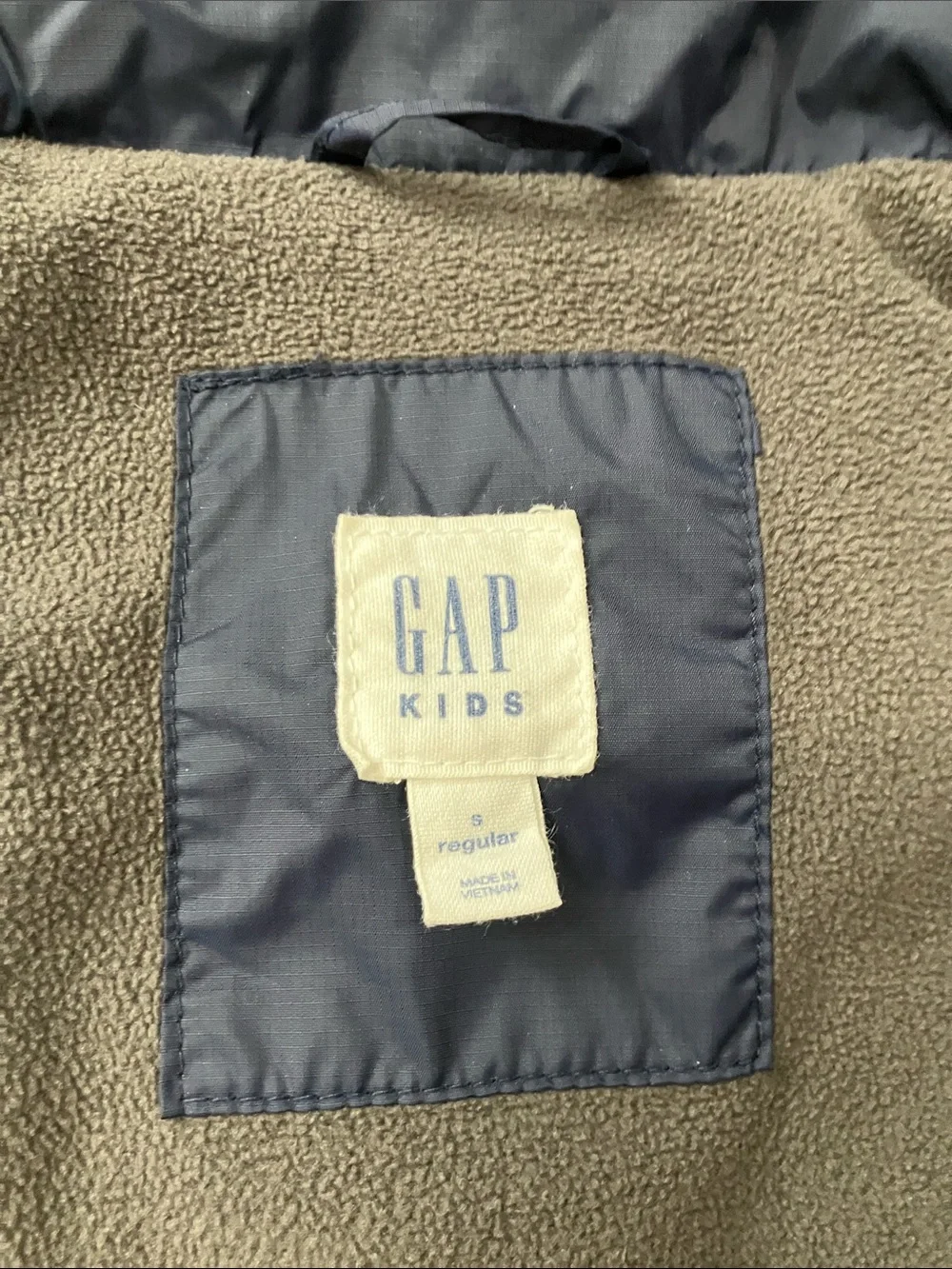 GAP Kids Navy Quilted Puffer Vest
